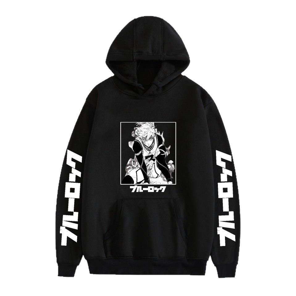 Anime Merchandise Hoodie - Nieuwe BLUE LOCK Clean World Weekly