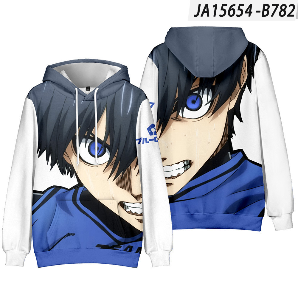 Anime Merchandise Hoodie - 2026 Nieuwe Anime BLUE LOCK Merchandise