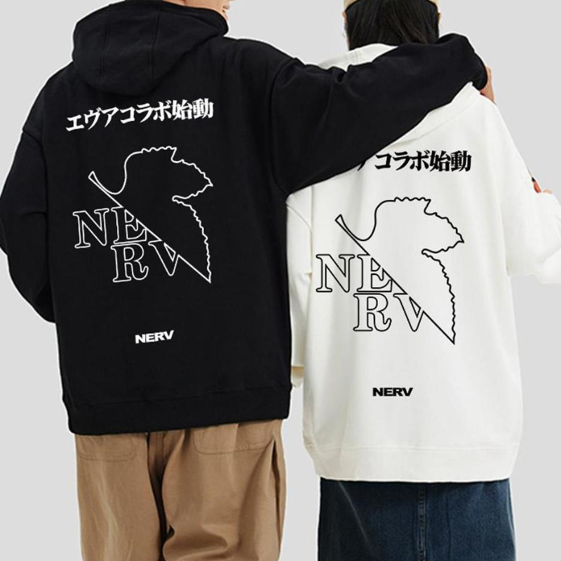 Anime Merchandise Hoodie - EVA-01 Testtype Anime Merchandise Cartoon Schattige