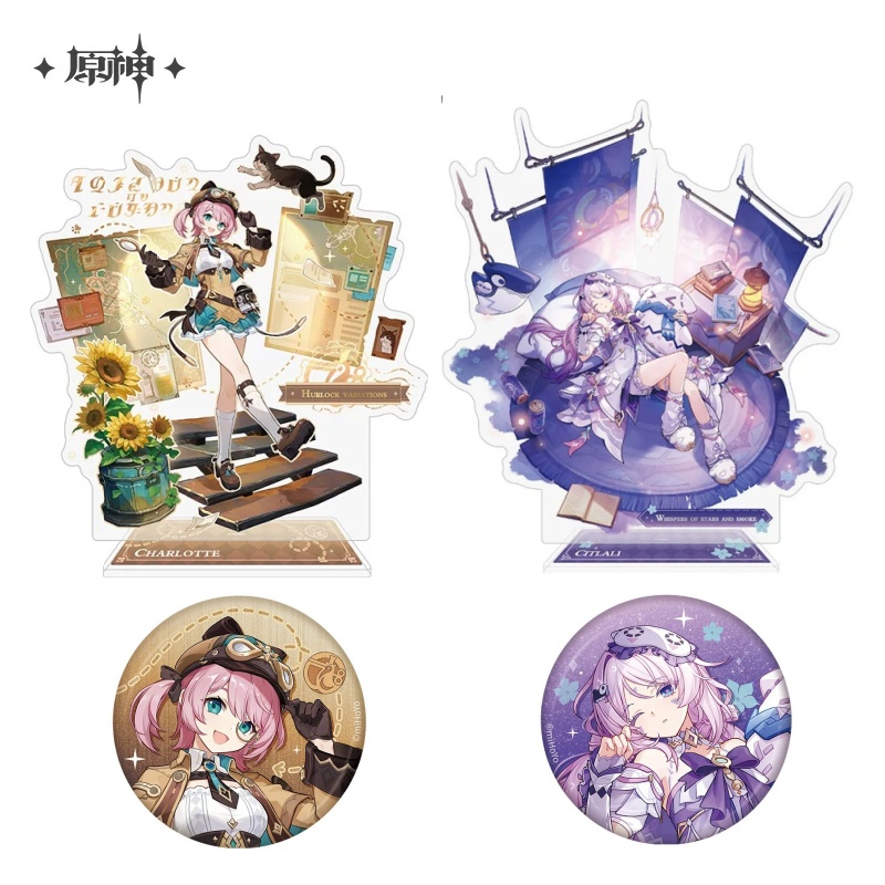 Charlotte Anime Merchandise - Officiële Genshin Impact gelicenseerde anime Teyvat