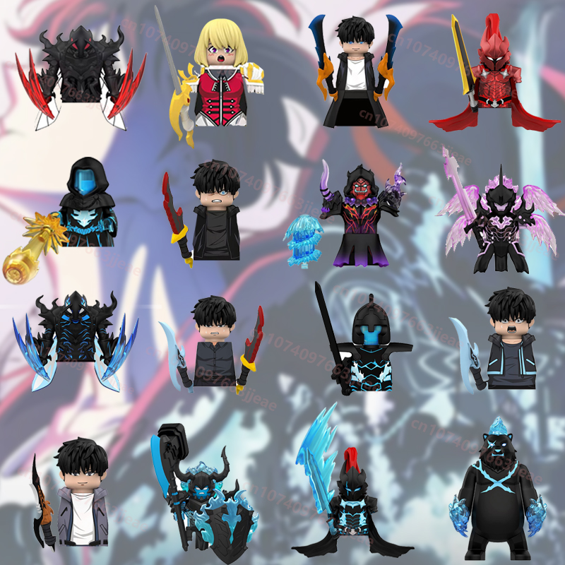 Anime Merchandise Solo Leveling - NIEUWE 6/8/16pcs Solo Leveling Sung Jin