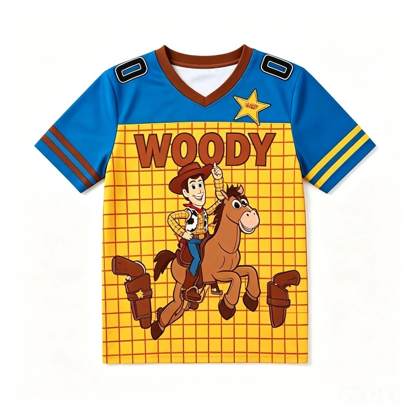 Anime Girl Merchandise - Kids Rex Voetbalshirt T-Shirt Toy Story