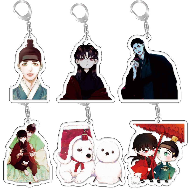 Anime Merchandise For Girls - Hot Comic Q Versie Acryl Sleutelhanger